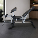 FID Flat Incline Decline Bench Press w/ Leg Extension [ONLINE ONLY]