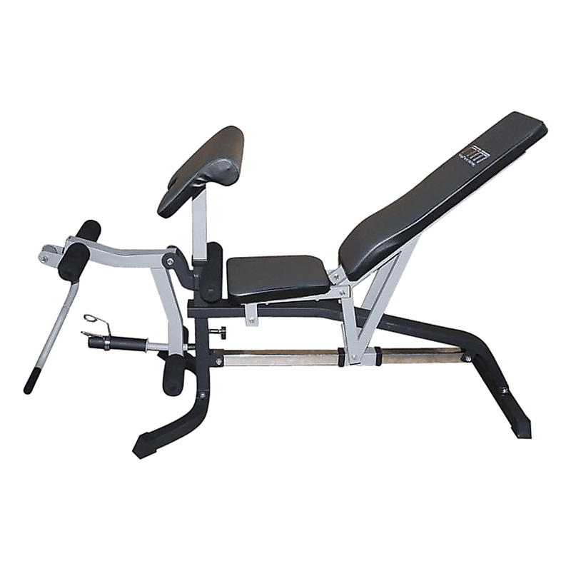 FID Flat Incline Decline Bench Press w/ Leg Extension [ONLINE ONLY]