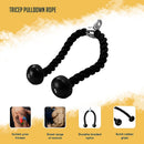 Tricep Pulldown Rope – Heavy Duty Cable Machine Attachment for Gym & Home Workout - ONLINE ONLY