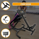 45 Degree Hyperextension Bench for Abdominal and Lower Back Strength Training Exercise - ONLINE ONLY