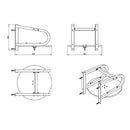 Speedball with Wall Frame – Boxing Punching Bag Training Set for Home Gym - ONLINE ONLY