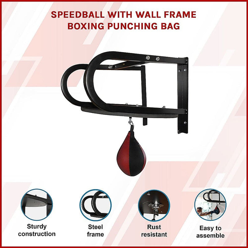 Speedball with Wall Frame Boxing Punching Bag [ONLINE ONLY]