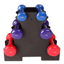 6-Piece Dumbbell Set with Rack [ONLINE ONLY]