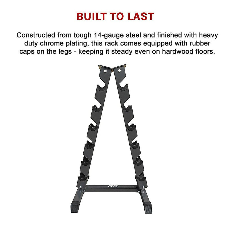 Steel Vertical Dumbbell Rack Weight Stand [ONLINE ONLY]