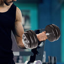 30KG Adjustable Dumbbell Set – Home Gym Weights for Strength & Fitness Training - ONLINE ONLY