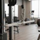 Revolving Straight Bar – Gym Cable Attachment for Tricep, Bicep & Pulley Workouts - ONLINE ONLY