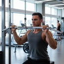 48" Lat Pulldown Bar Cable Attachment – Gym Handle for Back & Strength Training - ONLINE ONLY