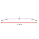 48" Lat Pulldown Bar Cable Attachment – Gym Handle for Back & Strength Training - ONLINE ONLY