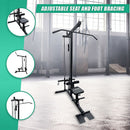 Lat Pulldown Low Row Fitness Machine – Home Gym Strength Trainer - ONLINE ONLY