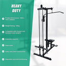Lat Pulldown Low Row Fitness Machine – Home Gym Strength Trainer - ONLINE ONLY