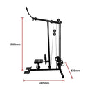 Lat Pulldown Low Row Fitness Machine – Home Gym Strength Trainer - ONLINE ONLY