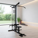 Lat Pulldown Low Row Fitness Machine – Home Gym Strength Trainer - ONLINE ONLY