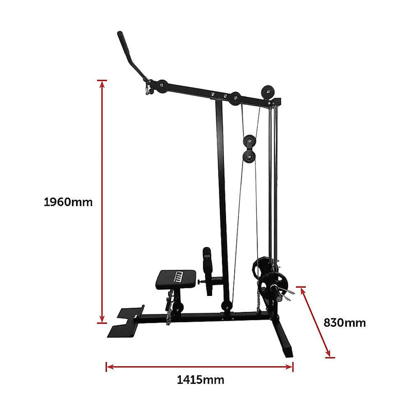 Lat PullDown Low Row Fitness Machine [ONLINE ONLY]