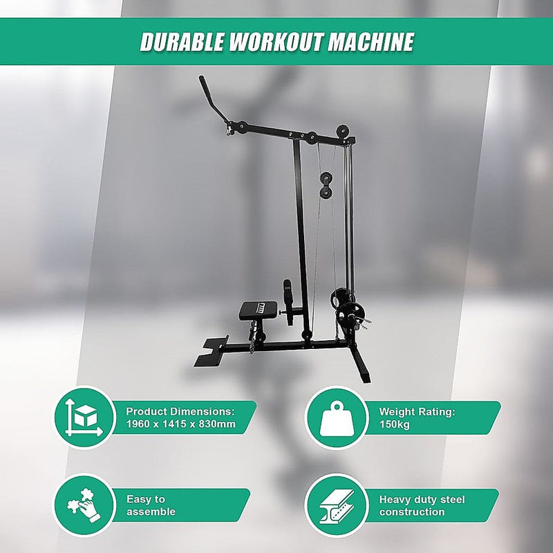 Lat PullDown Low Row Fitness Machine [ONLINE ONLY]