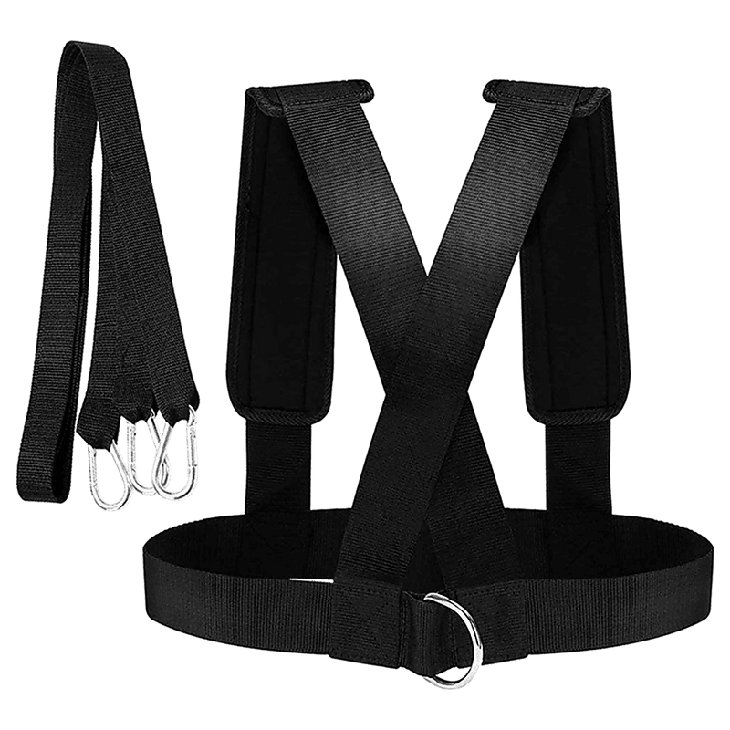 Heavy Duty Gym Sled with Harness [ONLINE ONLY]