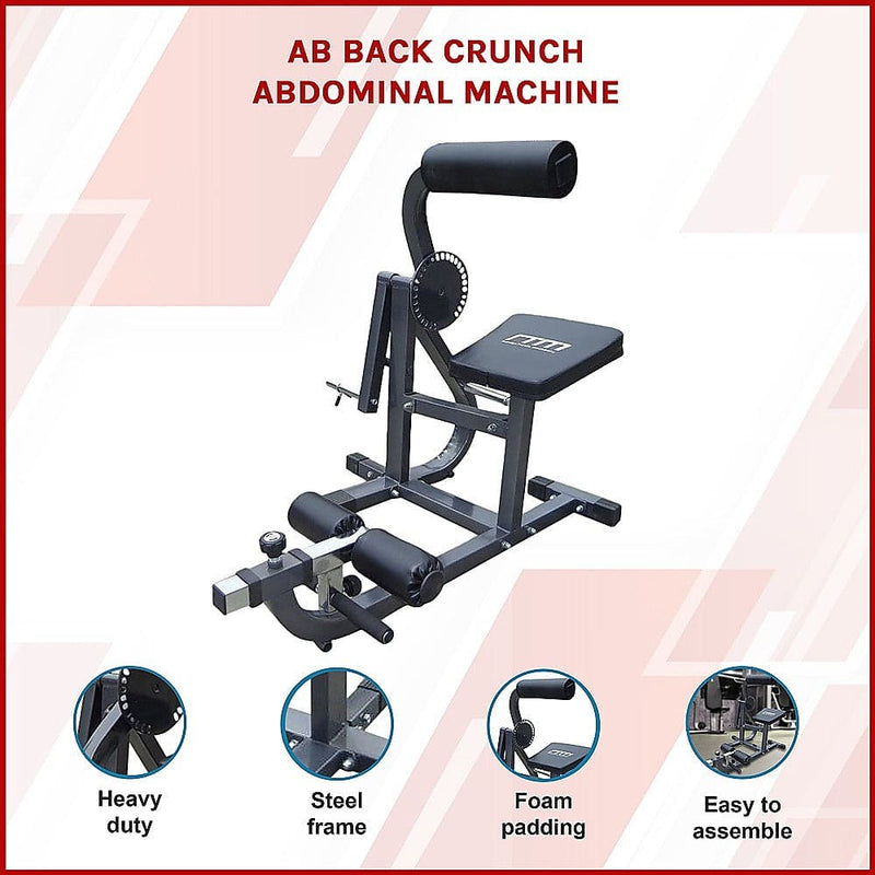 Ab Back Crunch Abdominal Machine [ONLINE ONLY]