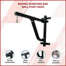 Boxing Punching Bag Wall Pivot Rack – Swivel Mount for Home Gym - ONLINE ONLY