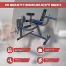 Leg Extension Curl Machine – Adjustable Home Gym Quad & Hamstring Workout Bench - ONLINE ONLY