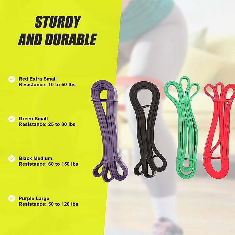 Super Resistance Loop Band Workout Set [ONLINE ONLY]