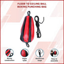 Floor to Ceiling Ball Boxing Punching Bag – Speed Reaction Training Equipment - ONLINE ONLY