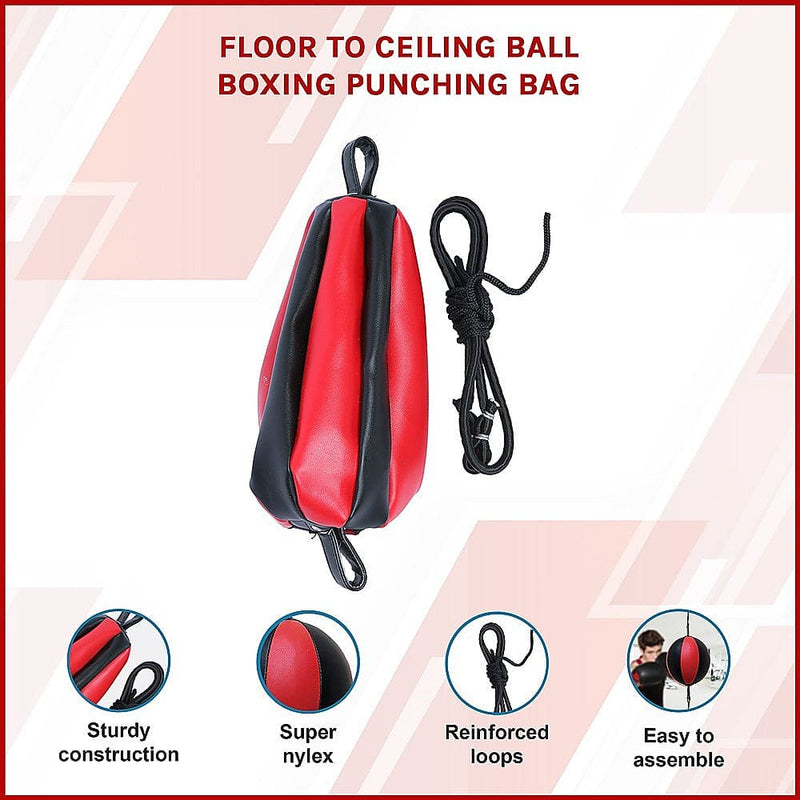 Floor to Ceiling Ball Boxing Punching Bag [ONLINE ONLY]