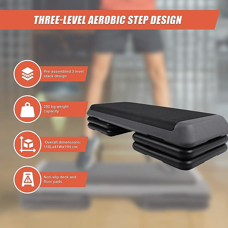 Aerobic Workout 4 Block Bench Step [ONLINE ONLY]