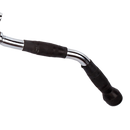 Randy & Travis Rubber-Coated Revolving Curl Row Bar Attachment for Gyms - ONLINE ONLY