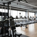 Rubber Coated Lat Pulldown Bar Gym Weight Attachment - ONLINE ONLY
