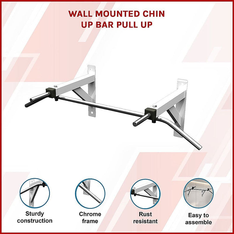 Wall Mounted Chin Up Bar Pull Up [ONLINE ONLY]