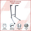 Solid Dip Station Power Tower for Home Gym Strength Training Upper Body Workouts - ONLINE ONLY