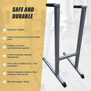 Solid Dip Station Power Tower for Home Gym Strength Training Upper Body Workouts - ONLINE ONLY
