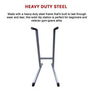 Solid Dip Station Power Tower for Home Gym Strength Training Upper Body Workouts - ONLINE ONLY