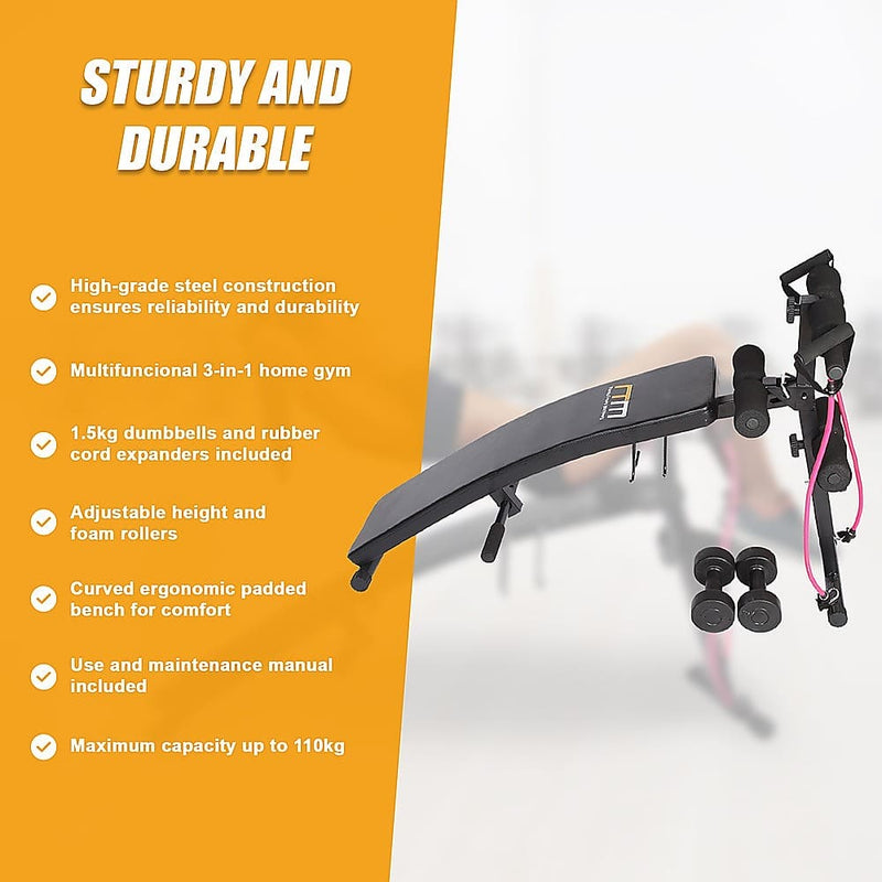 Foldable Incline Sit Up Bench [ONLINE ONLY]