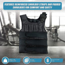 20Kg Adjustable Weighted Training Vest (Online Only)