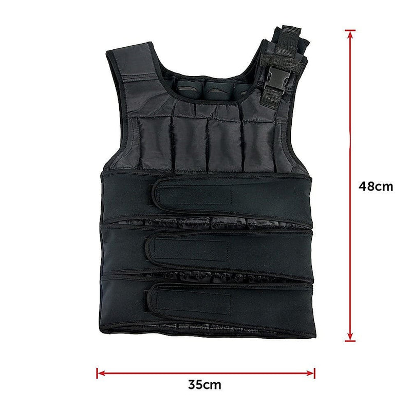 20Kg Adjustable Weighted Training Vest (Online Only)