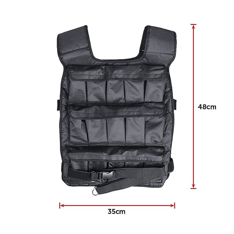 30Kg Adjustable Weighted Training Vest [ONLINE ONLY]