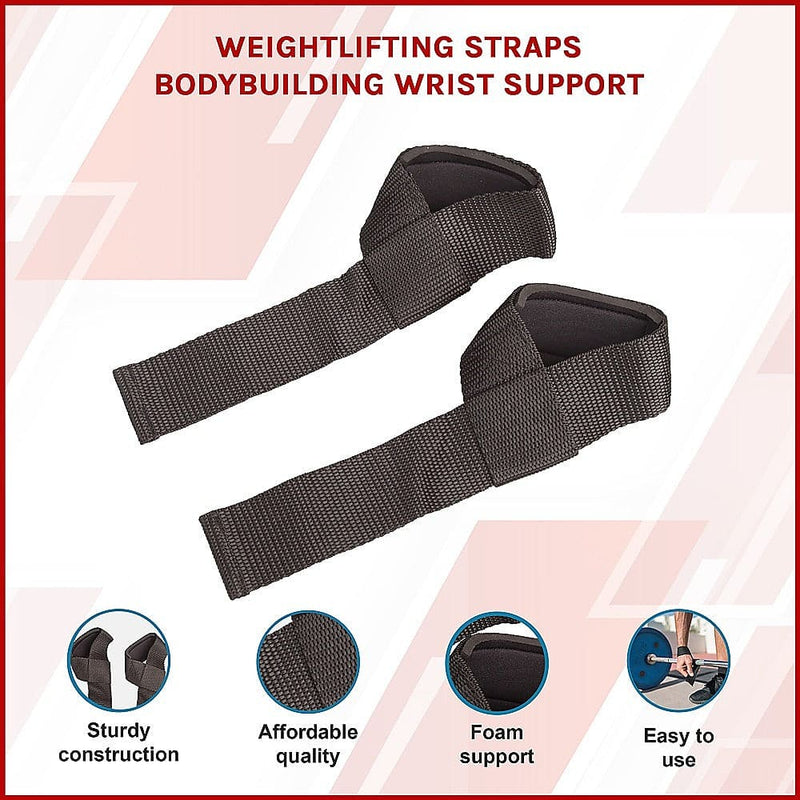 Weightlifting Straps Bodybuilding Wrist Support [ONLINE ONLY]