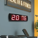 Digital Timer Interval Fitness Clock with LED Display for Home Gym Workouts - ONLINE ONLY