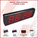 Digital Timer Interval Fitness Clock with LED Display for Home Gym Workouts - ONLINE ONLY