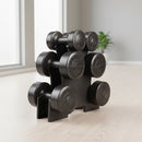 12kg Dumbbell Weights Set with Rack for Home Gym Training - ONLINE ONLY