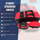 Kickboxing Shield & Punching Pad Combo – Sparring Training Strike Set - ONLINE ONLY
