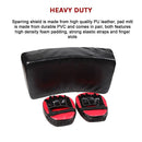 Kickboxing Shield & Punching Pad Combo – Sparring Training Strike Set - ONLINE ONLY