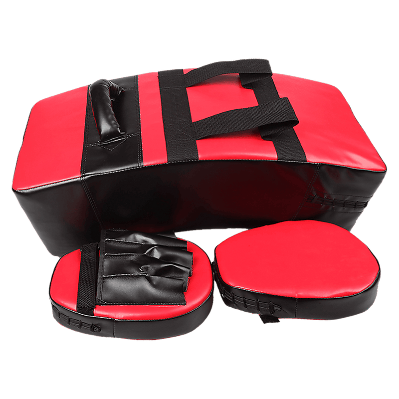 Kicking Boxing Sparring Shield & Punching Pad Mitts Combo [ONLINE ONLY]