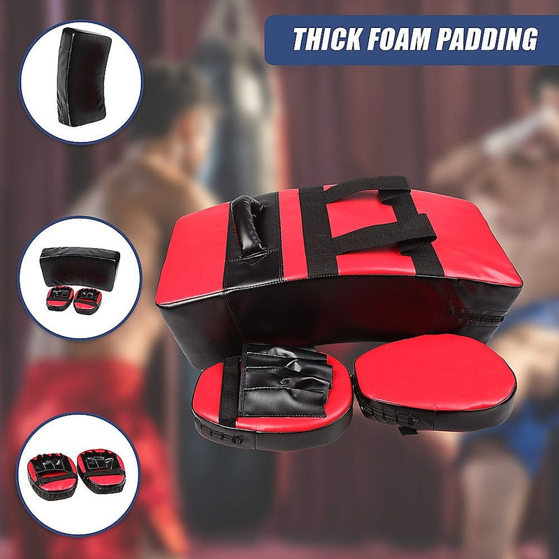 Kicking Boxing Sparring Shield & Punching Pad Mitts Combo [ONLINE ONLY]