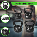 4pcs Exercise Kettle Bell Weight Set 20KG [ONLINE ONLY]