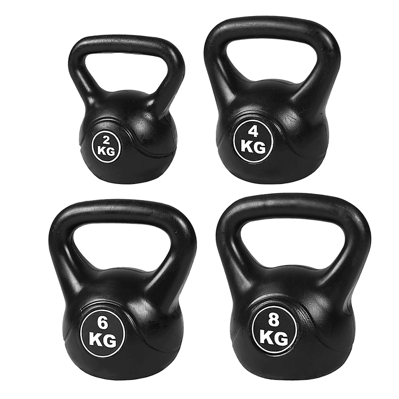 4pcs Exercise Kettle Bell Weight Set 20KG [ONLINE ONLY]