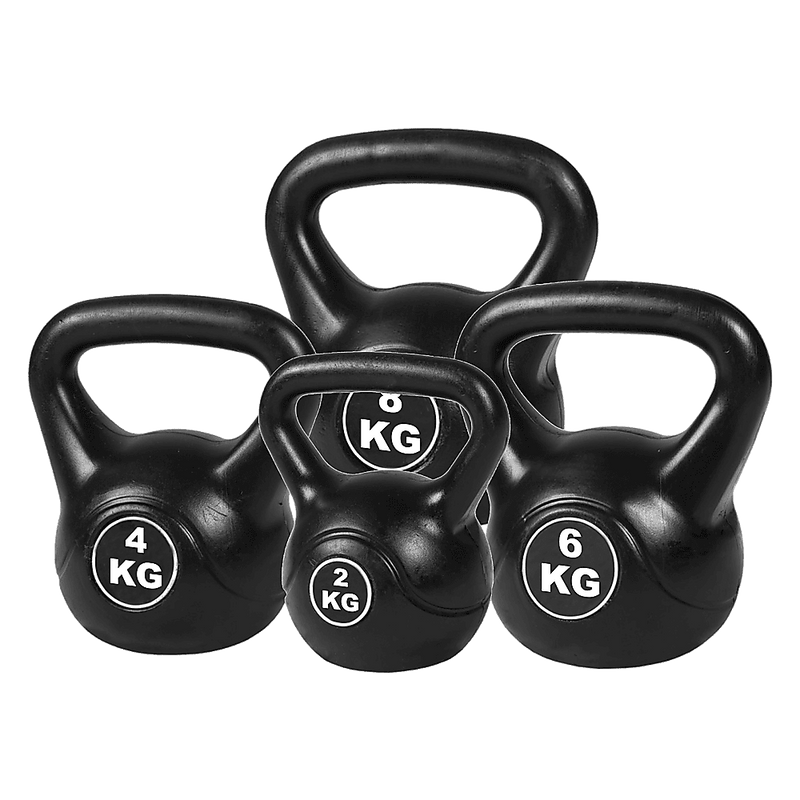 4pcs Exercise Kettle Bell Weight Set 20KG [ONLINE ONLY]