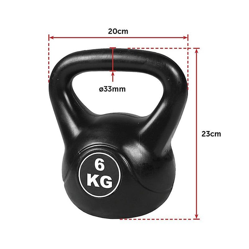 4pcs Exercise Kettle Bell Weight Set 20KG [ONLINE ONLY]