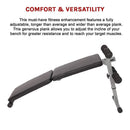 Adjustable Abdominal Crunch Sit Up Bench  [ONLINE ONLY]