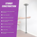Portable Dance Pole Spinning Fitness Pole for Home Gym Training - ONLINE ONLY